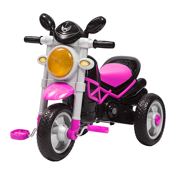 Triciclo Moto Trike Rosado