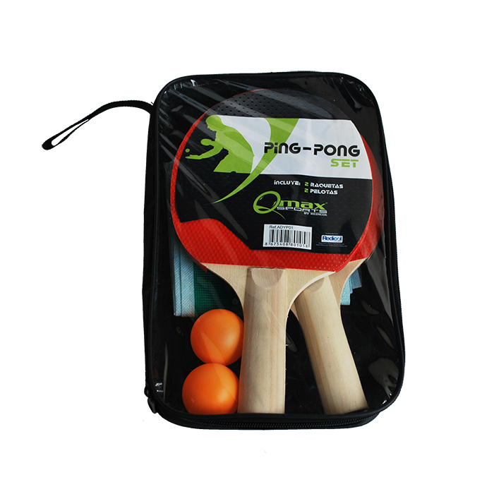 Set De Ping Pong Con Estuche