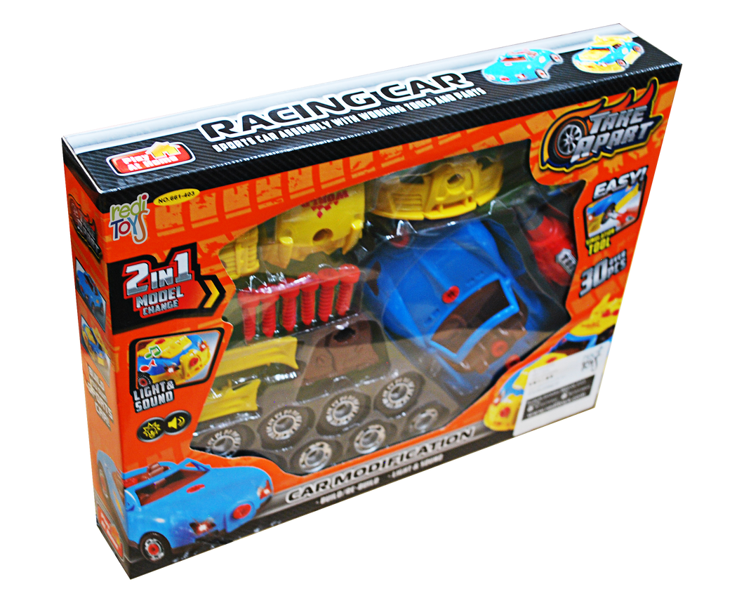 Set De Carro Desarmable 2 En 1
