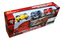 Cargar imagen en el visor de la galería, Camion Formule 1 Con 4 Carros

