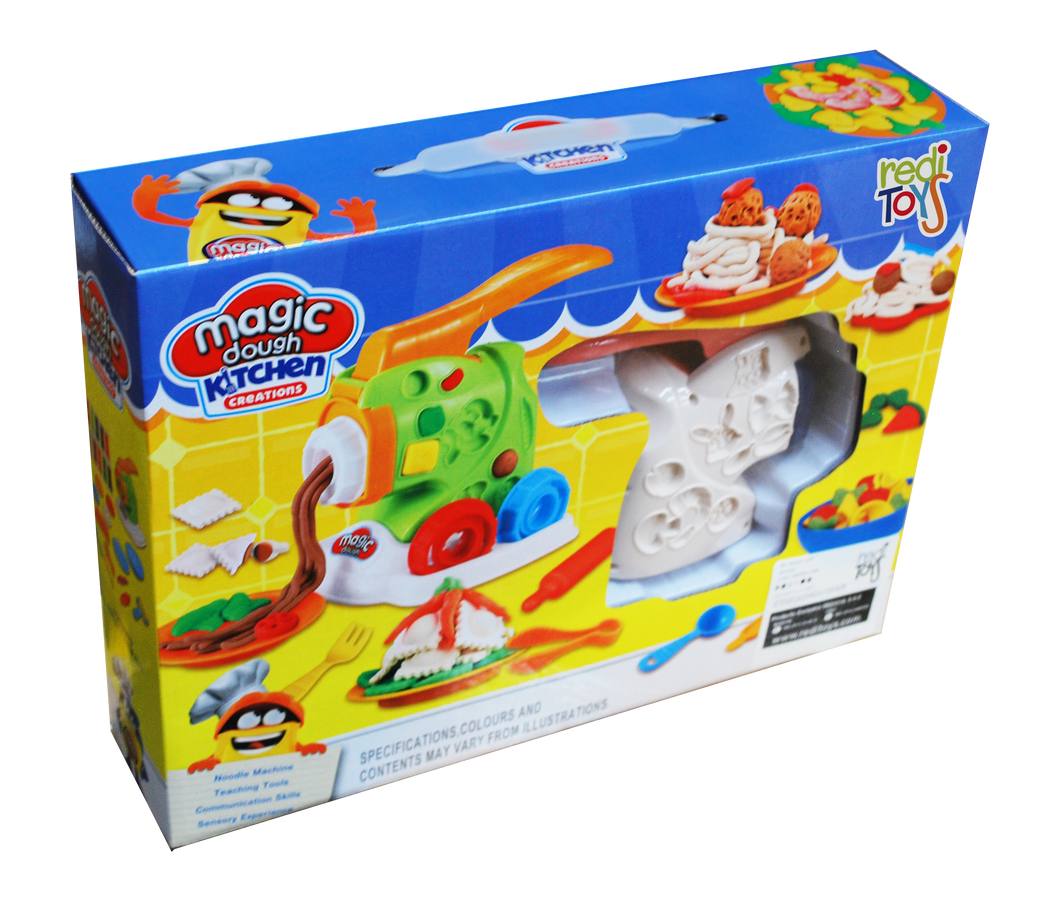 Set De Plastilinas Con Maquina Kitchen Master