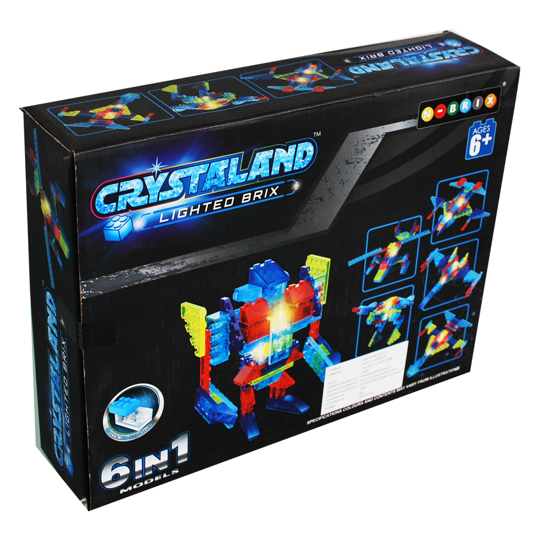 Crystal Land Bricks Xwing 6 En 1 92 Pcs