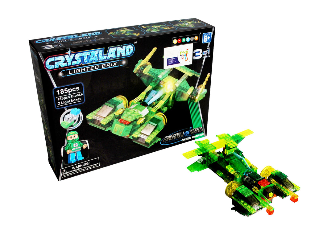 Crystal Land Bricks Supernova 3 En 1 185 Pcs