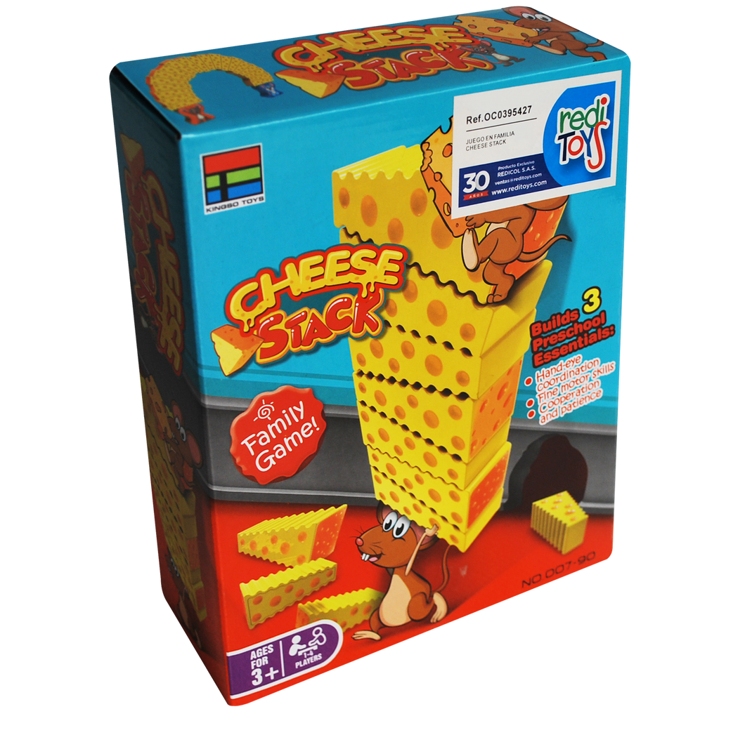 Juego En Familia Cheese Stack