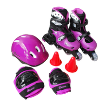 Cargar imagen en el visor de la galería, Set De Patinaje Pink Bk L (Excluido Iva)
