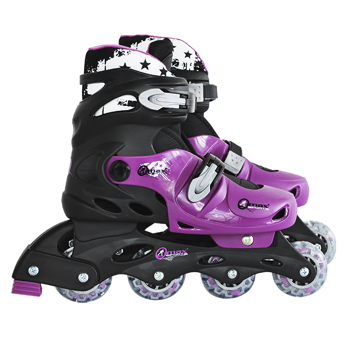 Patines Ajustables QMAX L New Purple