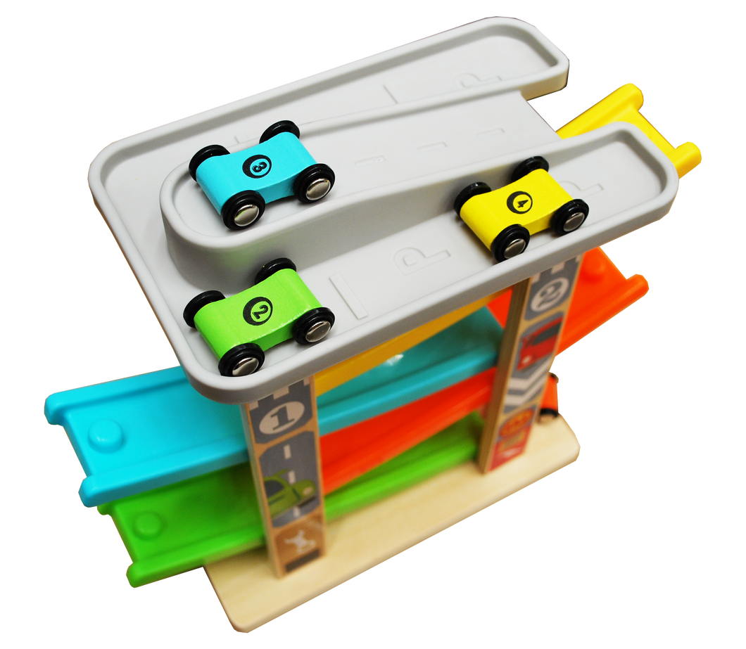 Juego En Madera Ramp Racer