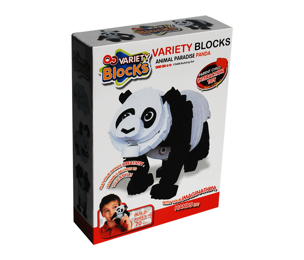 Set De Bloques Funny Panda