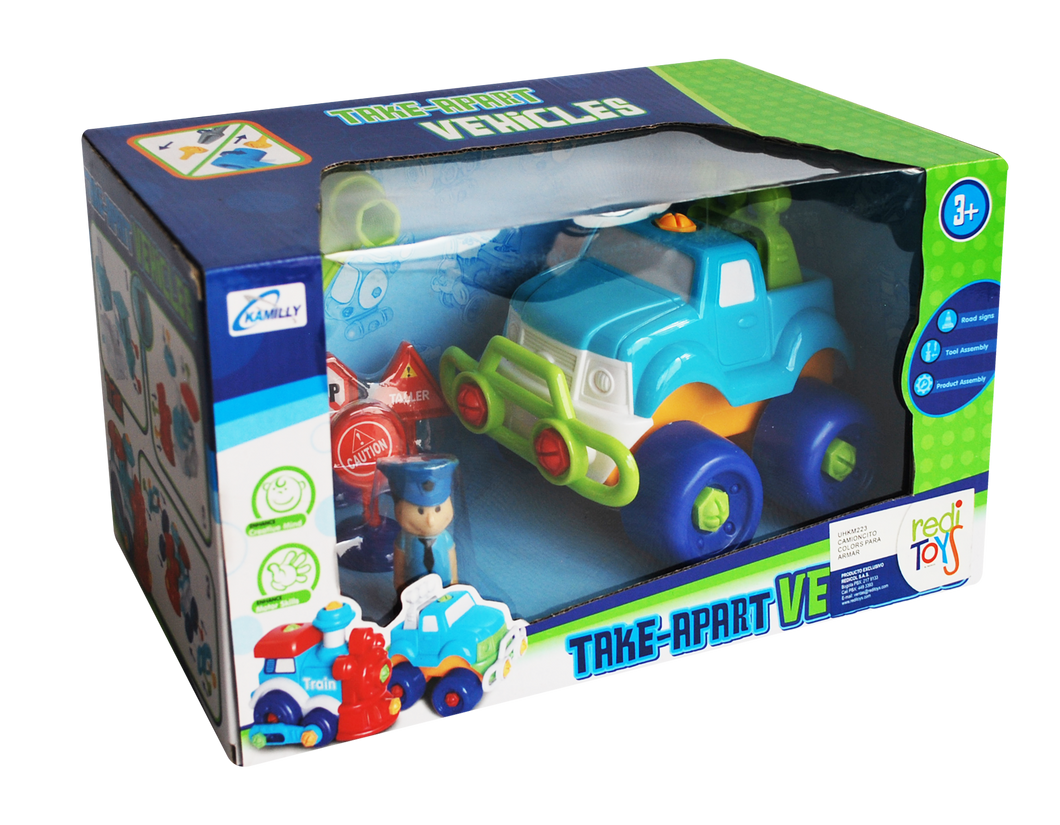 Camioncito Colors Para Armar